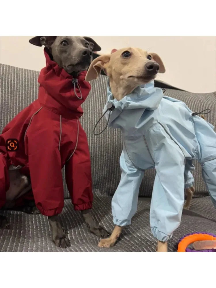 Windproof Dog Raincoat