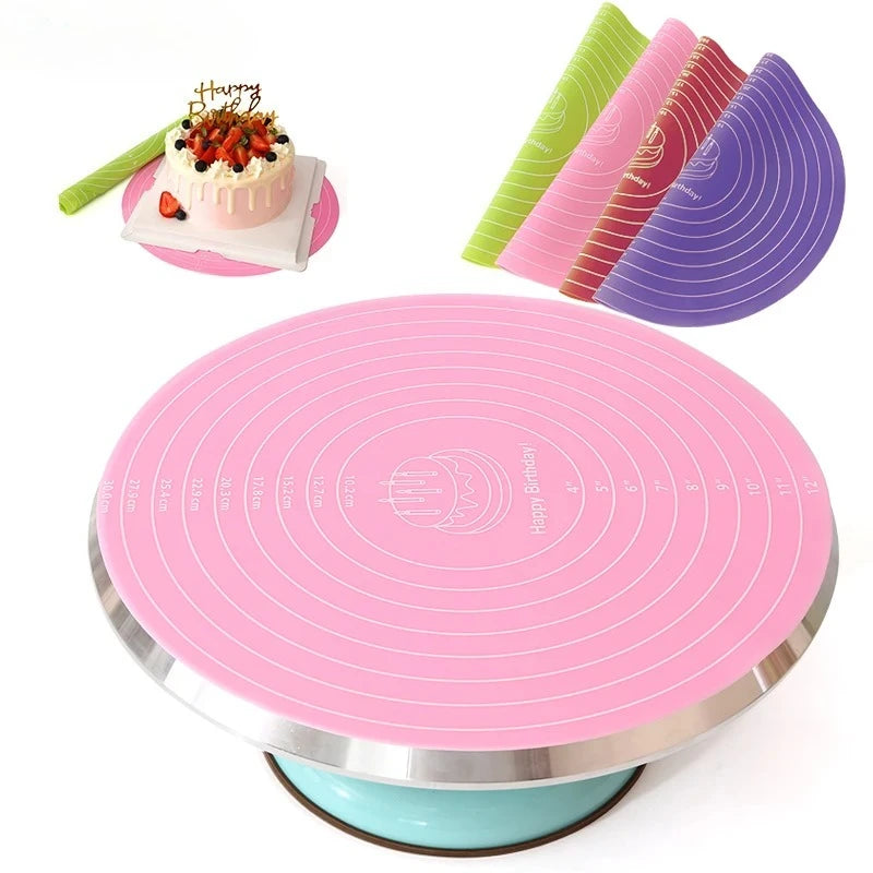 Silicone Cake Turntable Mat