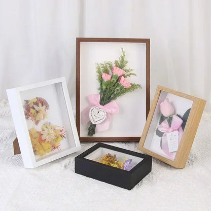 Wooden Shadow Box Display Frame