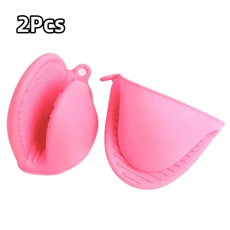 2-Pack Silicone Heat Resistant Pot Holder Gloves
