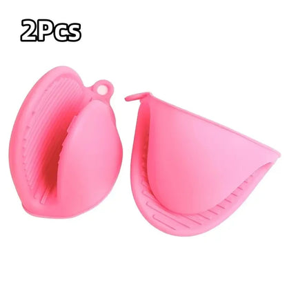 2-Pack Silicone Heat Resistant Pot Holder Gloves