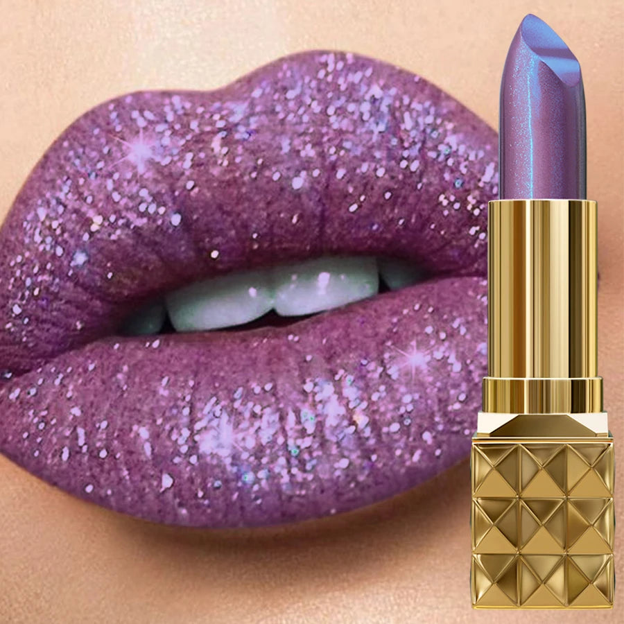 Diamond Shine Lip Tint – Long-Lasting Sparkle Makeup