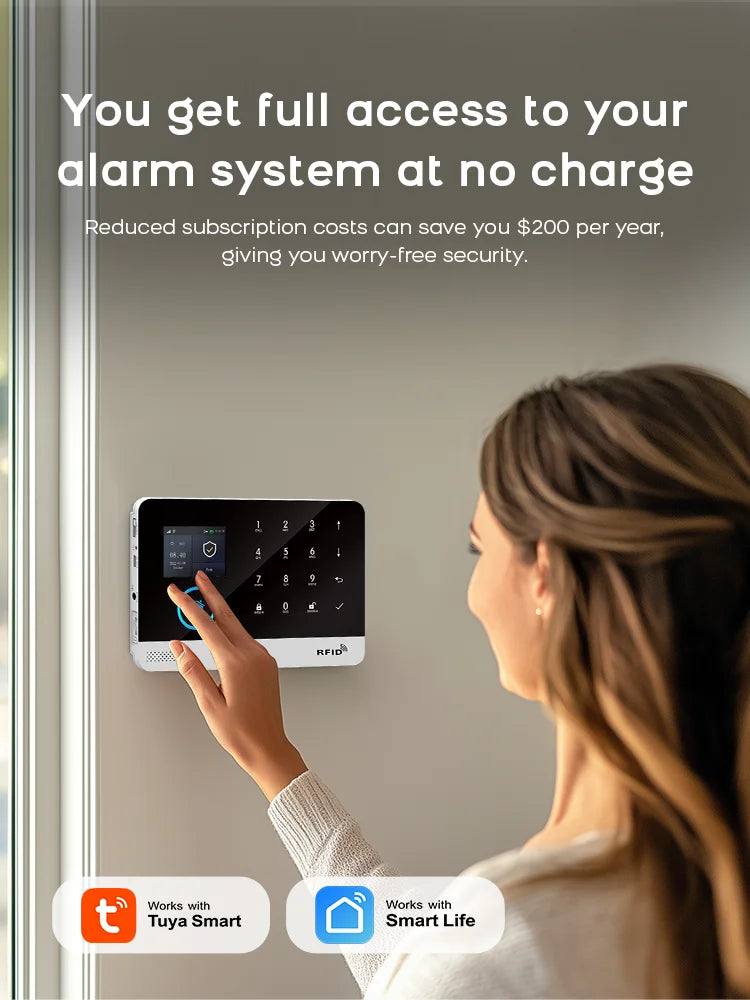 WiFi & GSM Security Alarm Kit