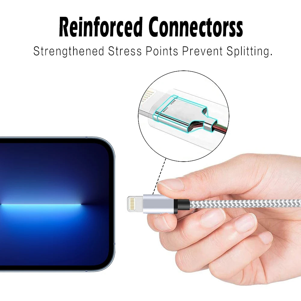 Braided Lightning Charging Cable