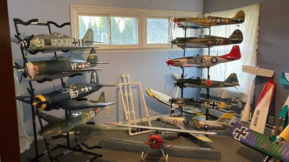 Adjustable Multi-Layer RC Aircraft Display Stand