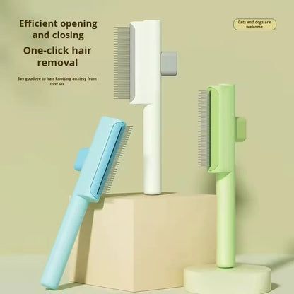 Self-Cleaning Pet Shedding Comb