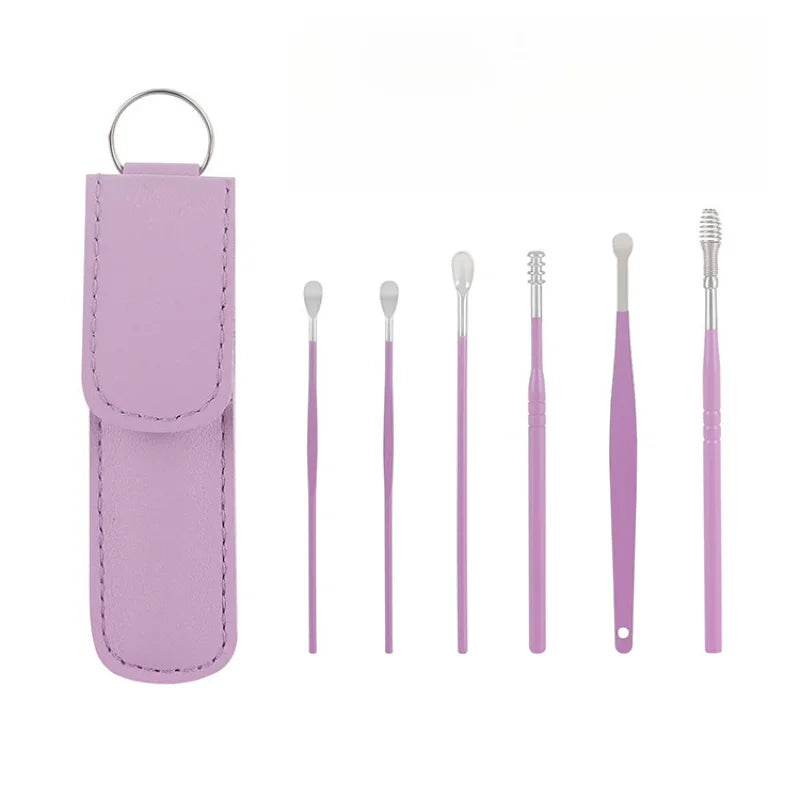 Stainless Steel Ear Wax Cleaner Set