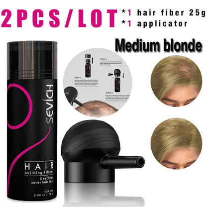 SEVICH Hair Building Fibers Set