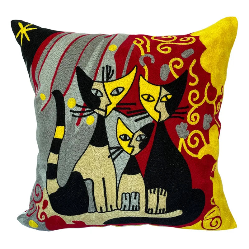 Abstract Art Decorative Cushion Cover