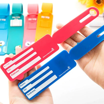 Cute Silicone Luggage Tag