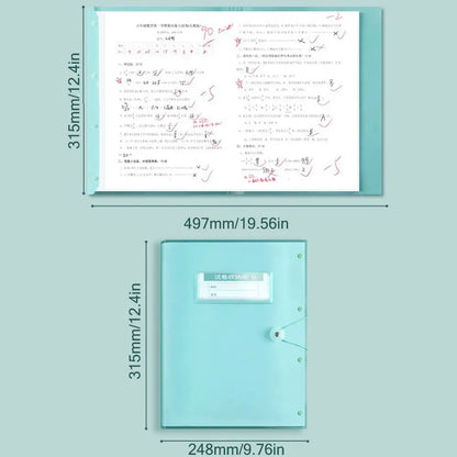 A3 Large Capacity File Folder