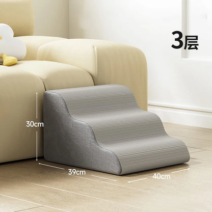 3/4 Step Memory Foam Pet Stairs