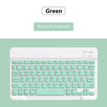 Bluetooth Wireless Keyboard & Mouse Combo for Tablets, Phones & Computers