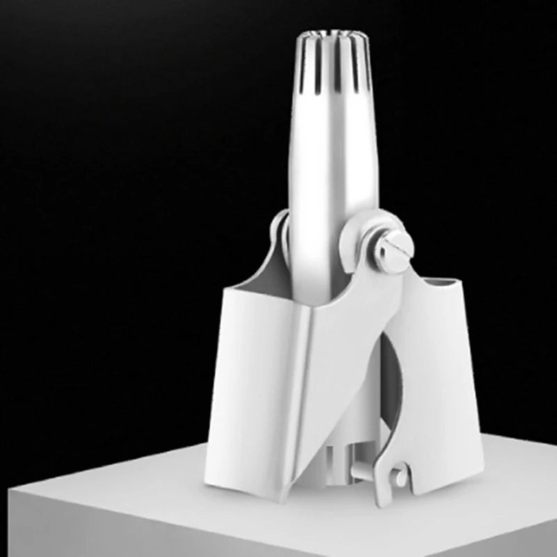 Stainless Steel Manual Nose Hair Trimmer
