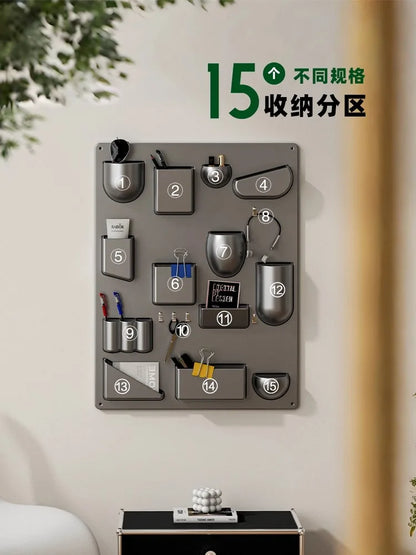 Modern Wall Mounted Entryway Storage Rack