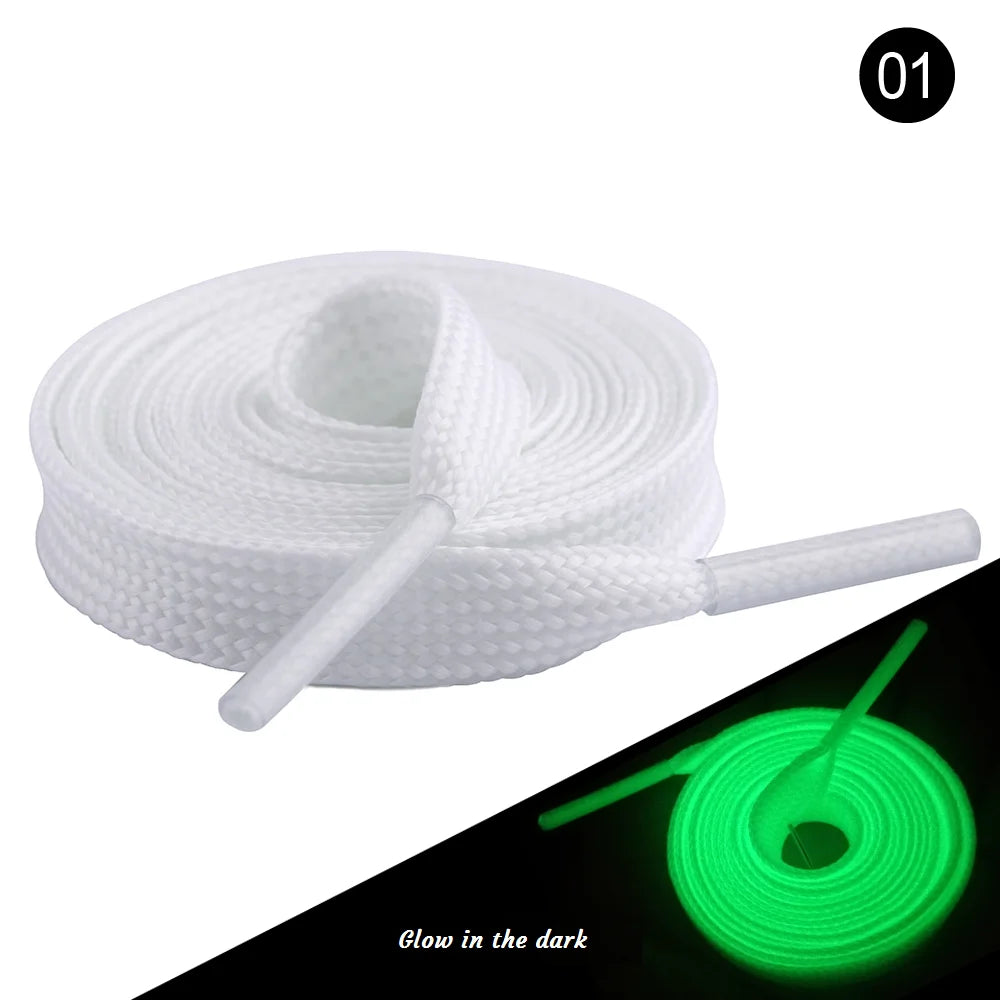 Luminous Flat Shoelaces