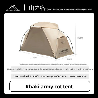 Elevated Single Camping Bed Tent