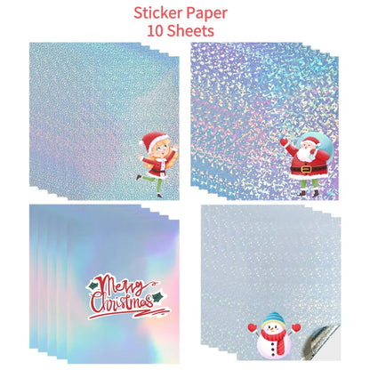 A4 Holographic Printable Vinyl Sticker Paper