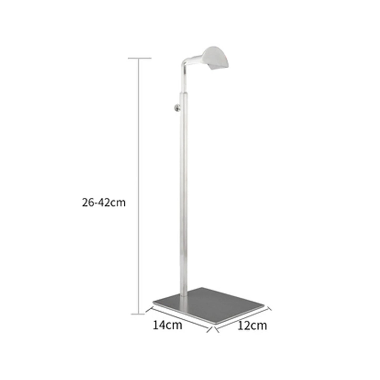 Adjustable Stainless Steel Handbag Display Stand