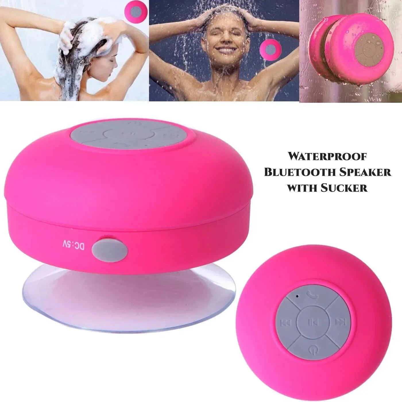 Waterproof Bluetooth Shower Speaker