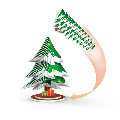 3D Santa Claus Christmas Paper Puzzle