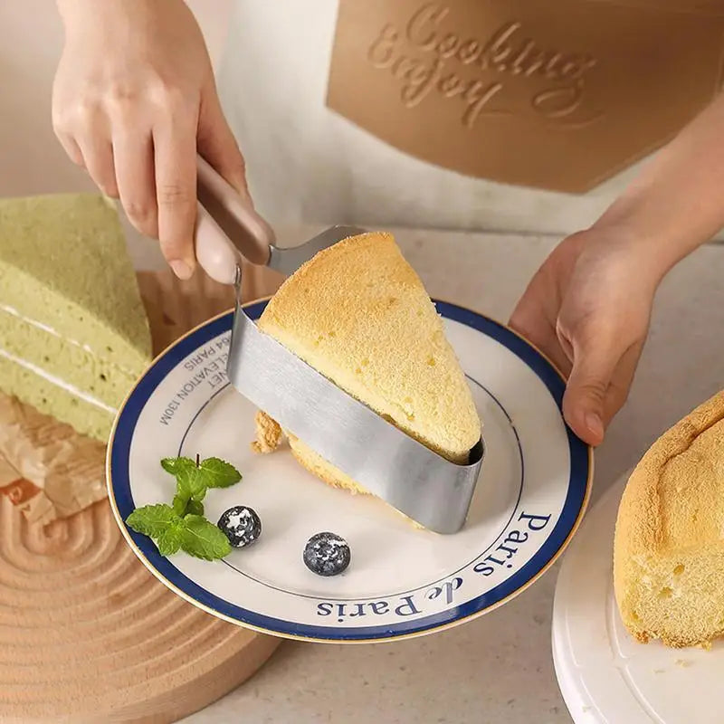 Triangular Stainless Steel Cake Slicer Cutter
