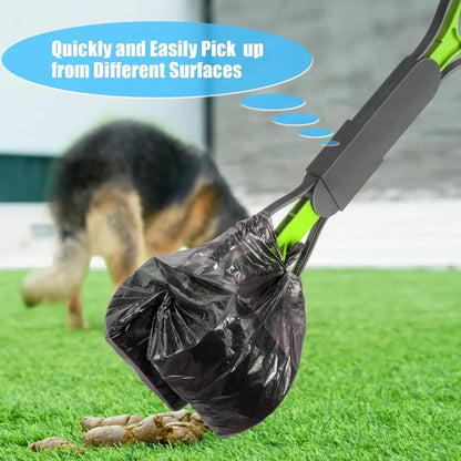 Long Handle Dog Pooper Scooper – Pet Waste Cleaning Tool