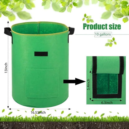 Plant Grow Bags with Harvest Window