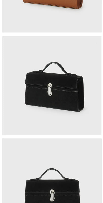 Vintage Genuine Leather Satchel Bag