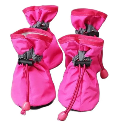 Waterproof Pet Rain Boots Set