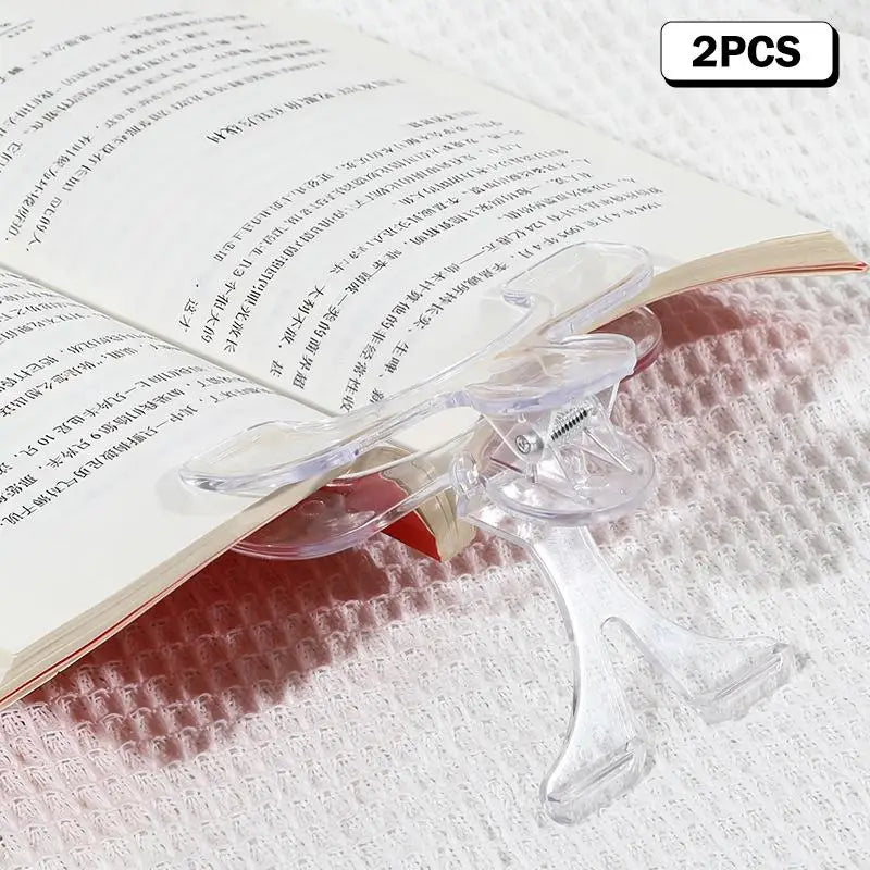 Large Plastic Book Holder Clip for Reading & Note Keeping