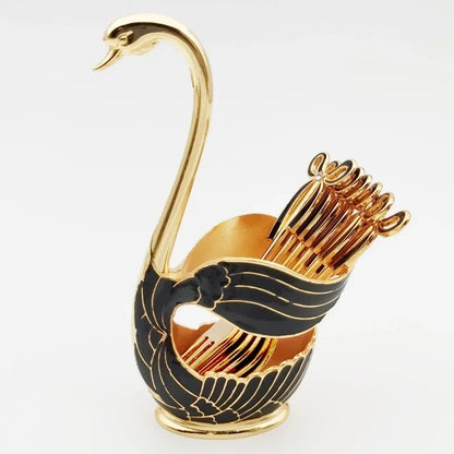 Swan Tableware Holder Set