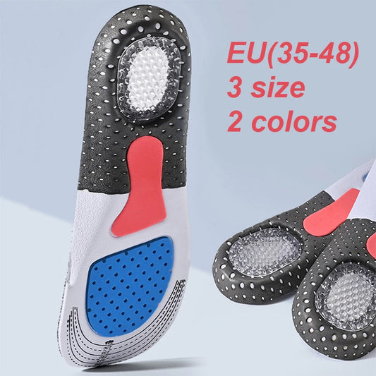 Silicone Gel Sports Insoles with Arch Support