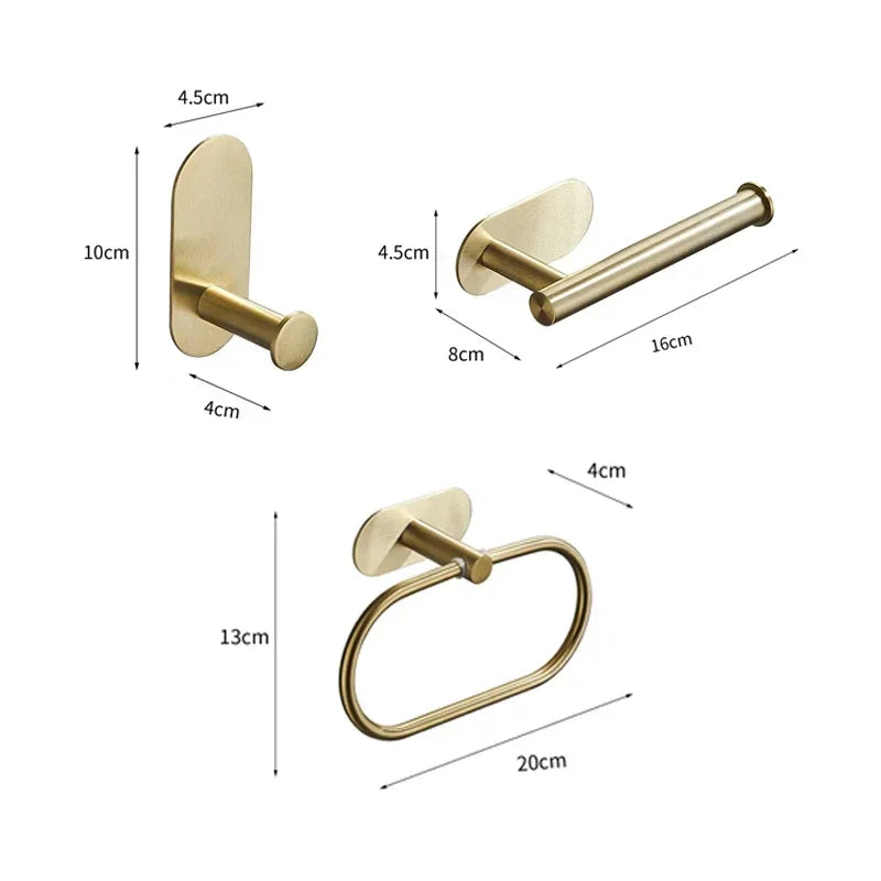 Wall Mount Stainless Steel Towel Bar