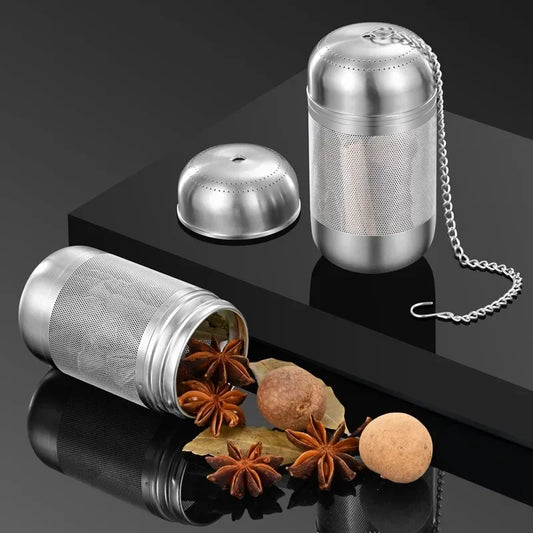 Stainless Steel Tea Infuser & Spice Strainer Ball