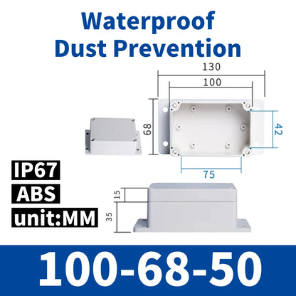 Waterproof ABS Electrical Project Enclosure Box