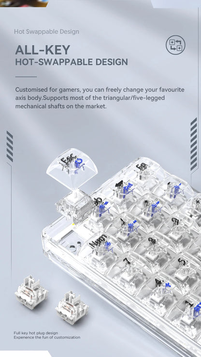 ATTACK SHARK K21 Wireless Mechanical Numeric Keypad