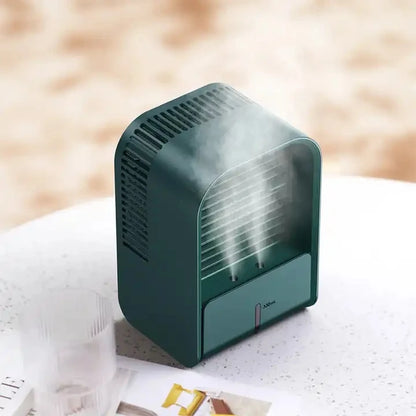 Portable USB Air Cooler Fan with Humidifier