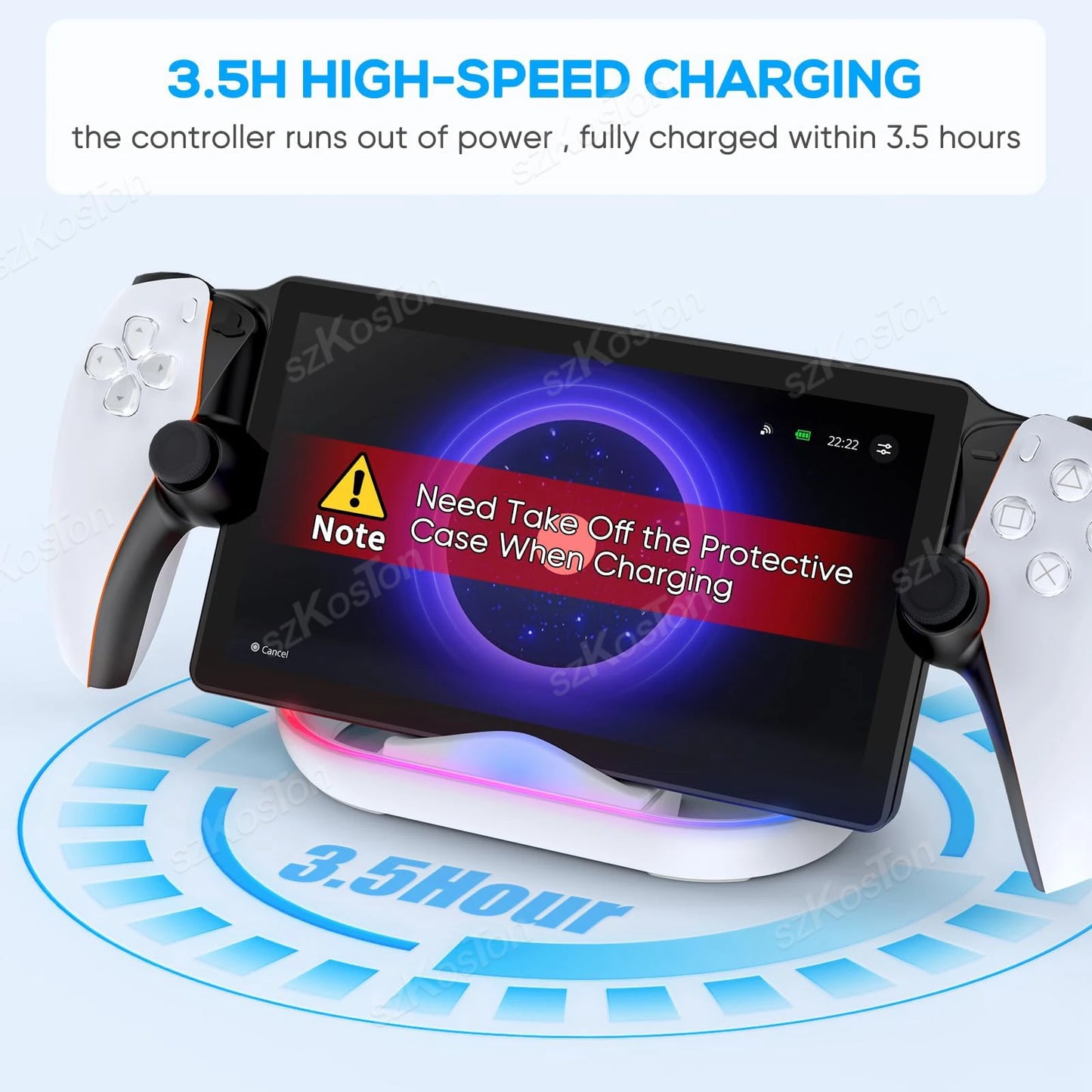 PS Portal Charging Dock Station with RGB Light