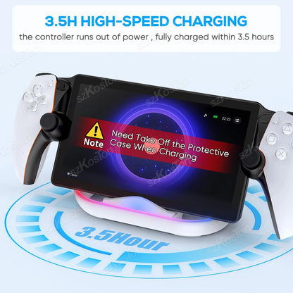 PS Portal Charging Dock Station with RGB Light