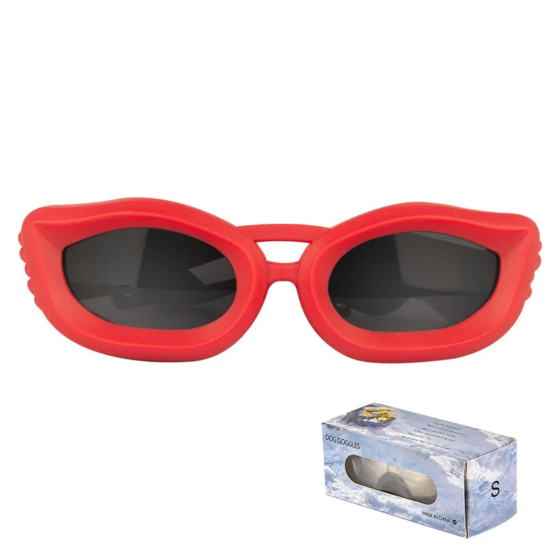 Dog Sunglasses – UV Resistant Windproof Pet Goggles