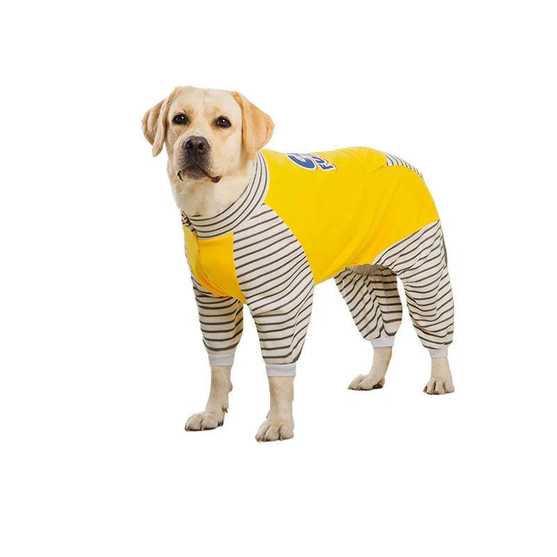 Miss Doggy Warm Turtleneck Dog Pajamas for Large Dogs
