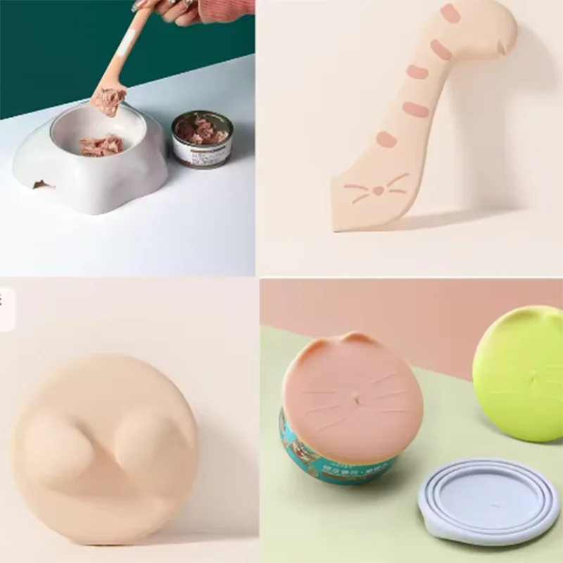 Cat Food Can Spoon & Fresh Keeping Lid