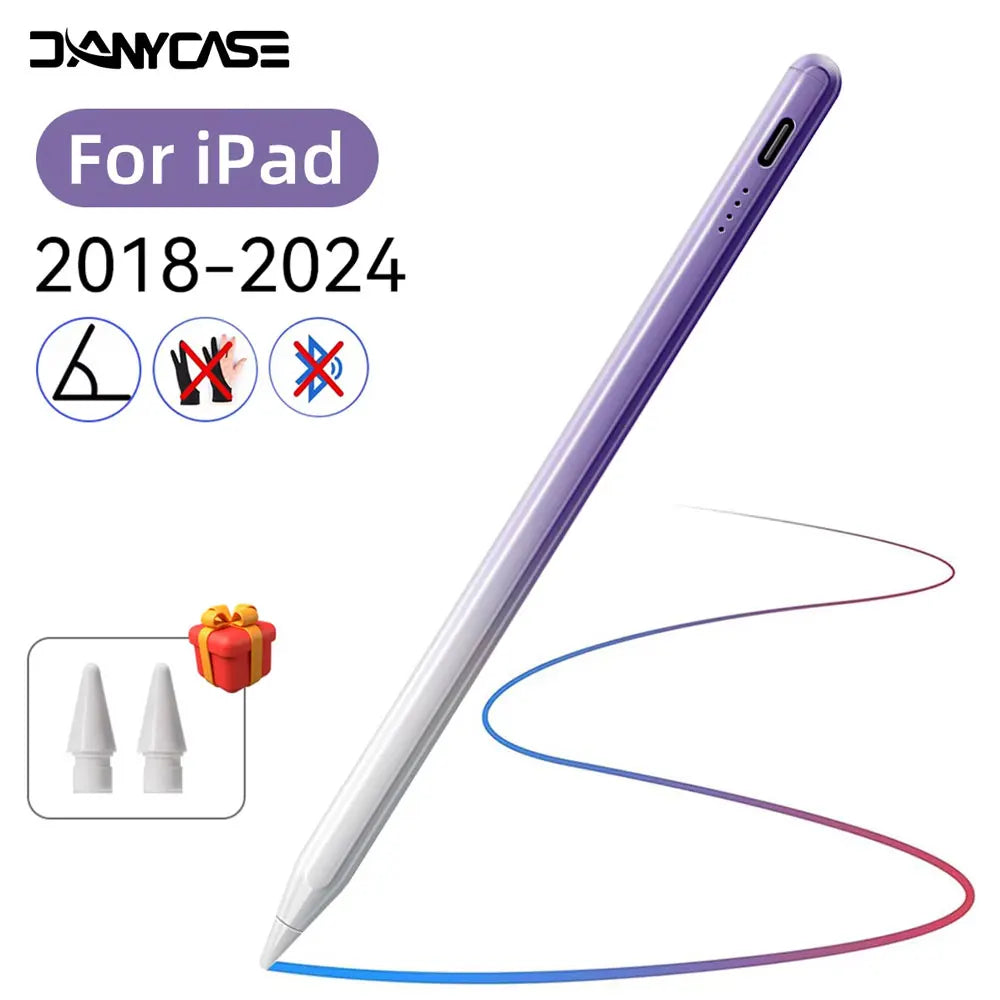 Rechargeable iPad Stylus Pen with Magnetic Attachment