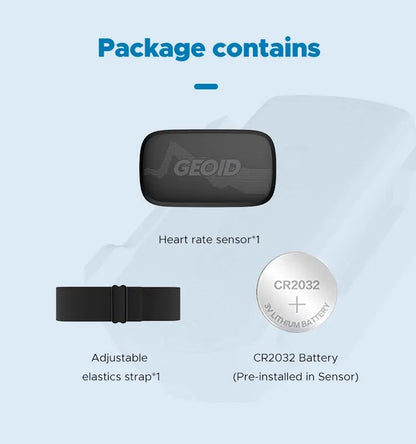 Bluetooth & ANT+ Chest Strap Heart Rate Sensor