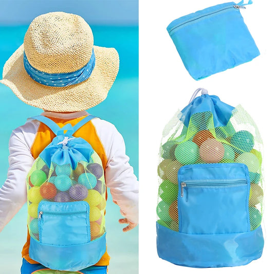 Kids Foldable Beach Mesh Bag