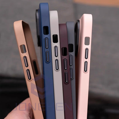 Retro Ultra Thin Matte Phone Case For iPhone