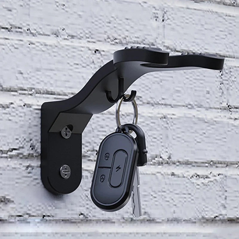 Wall-Mounted Motorcycle Helmet Hook