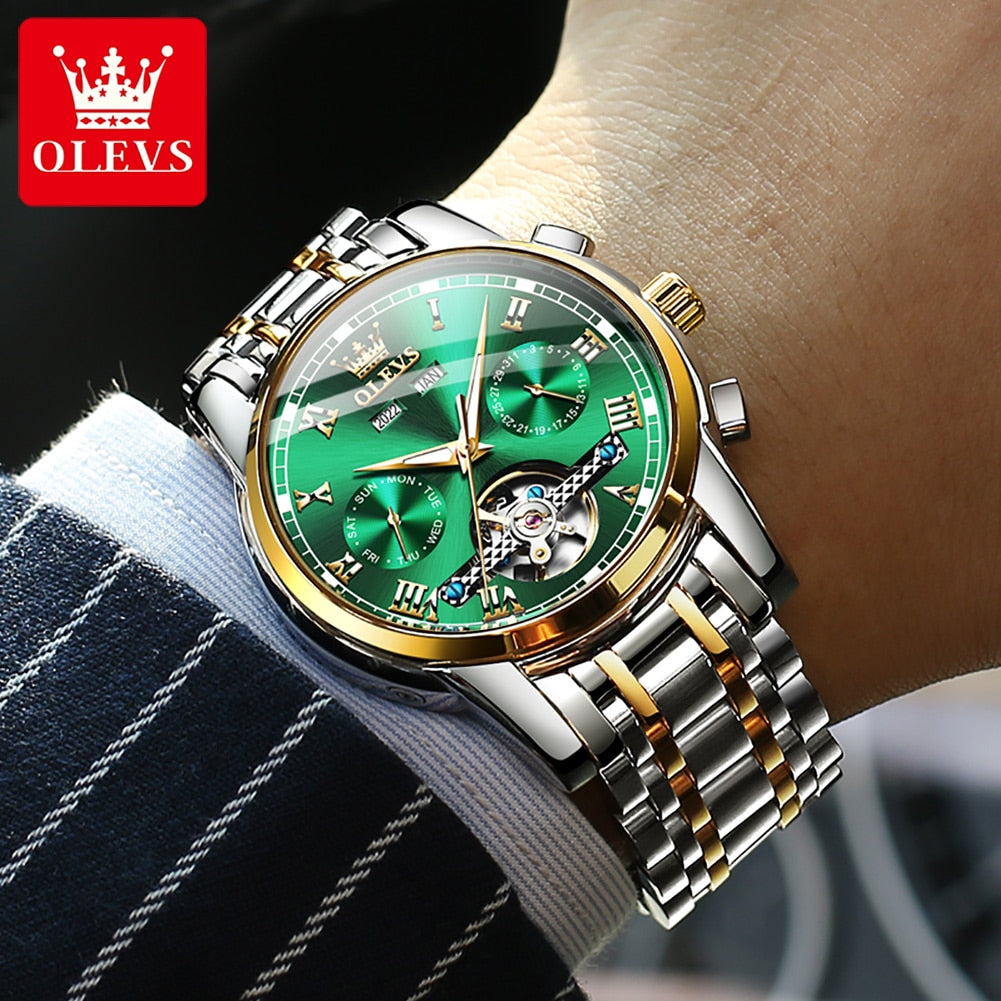 OLEVS Automatic Mechanical Men Watches