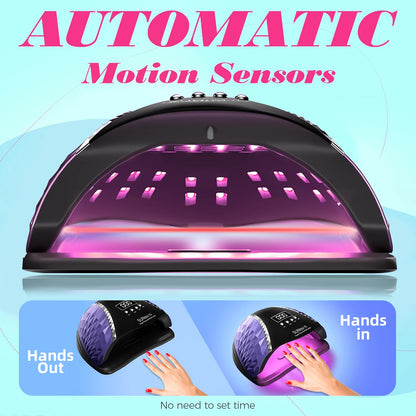DianaBeauty UV LED Nail Lamp With Auto Motion Sensor